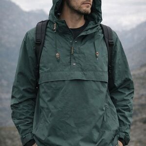 Alpine Design MAD 1962 Anorak Jacket Mens XXL Forest Green NWT